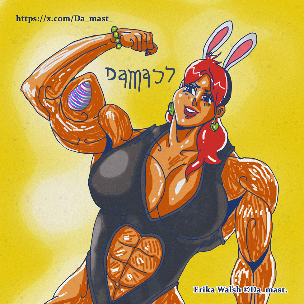 Happy Easter!

#Da_mast #musclegirl #femalemuscleart