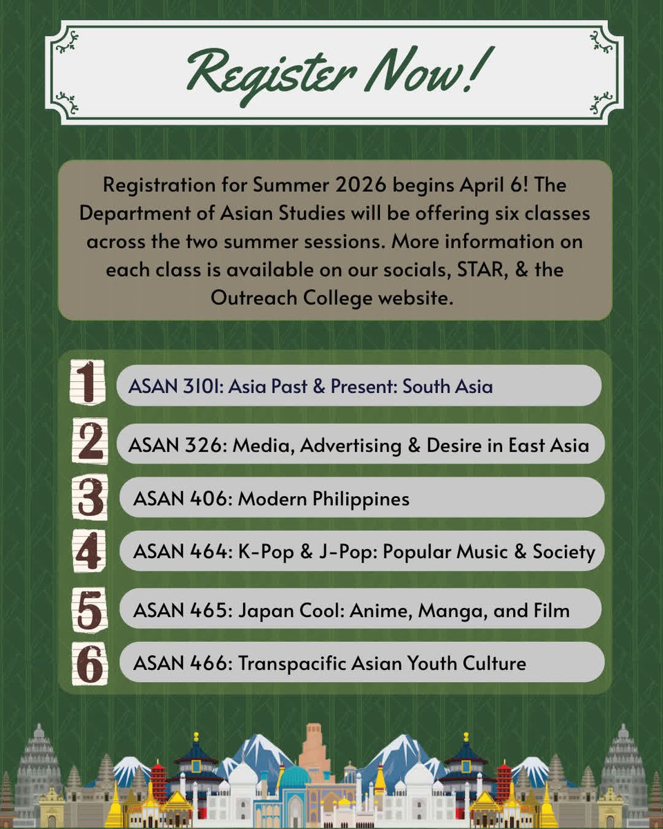 UH Manoa Asian Studies tweet media