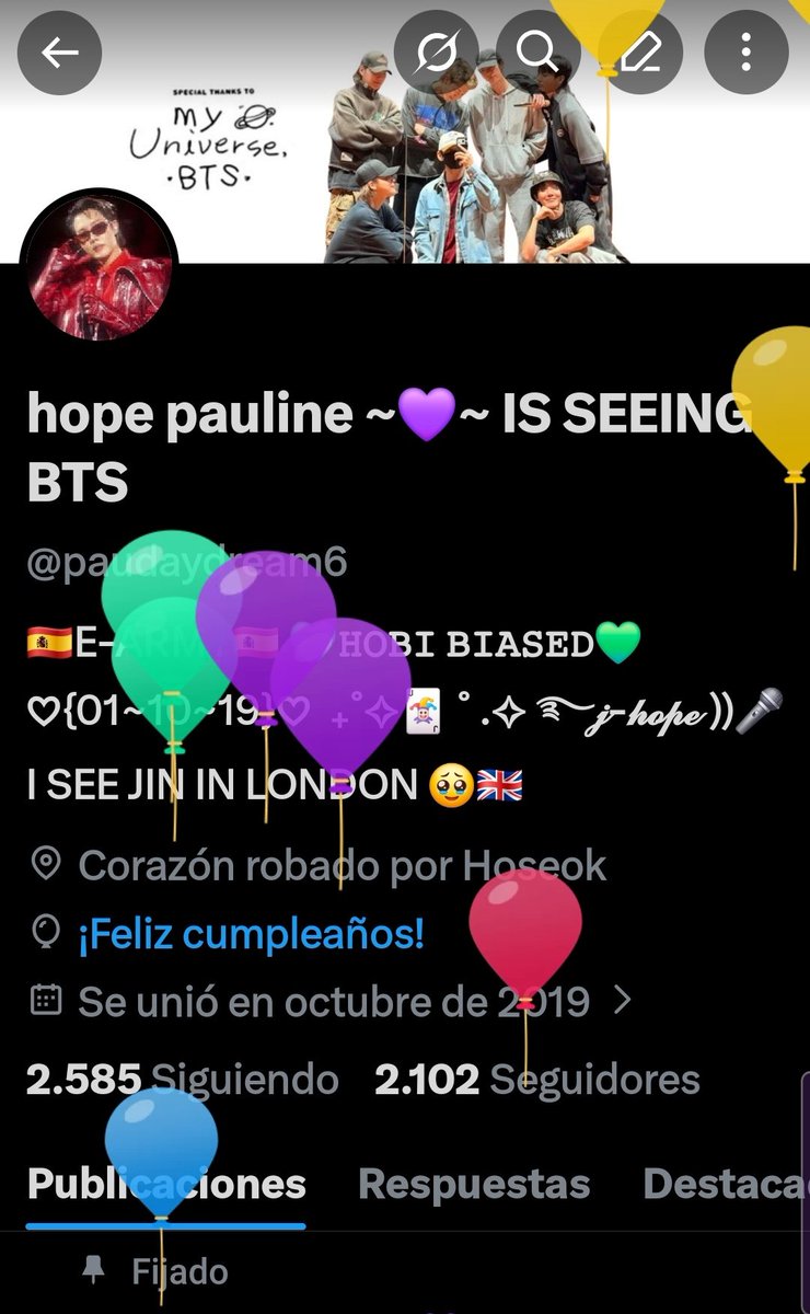hope pauline ~💜~ IS SEEING BTS tweet media