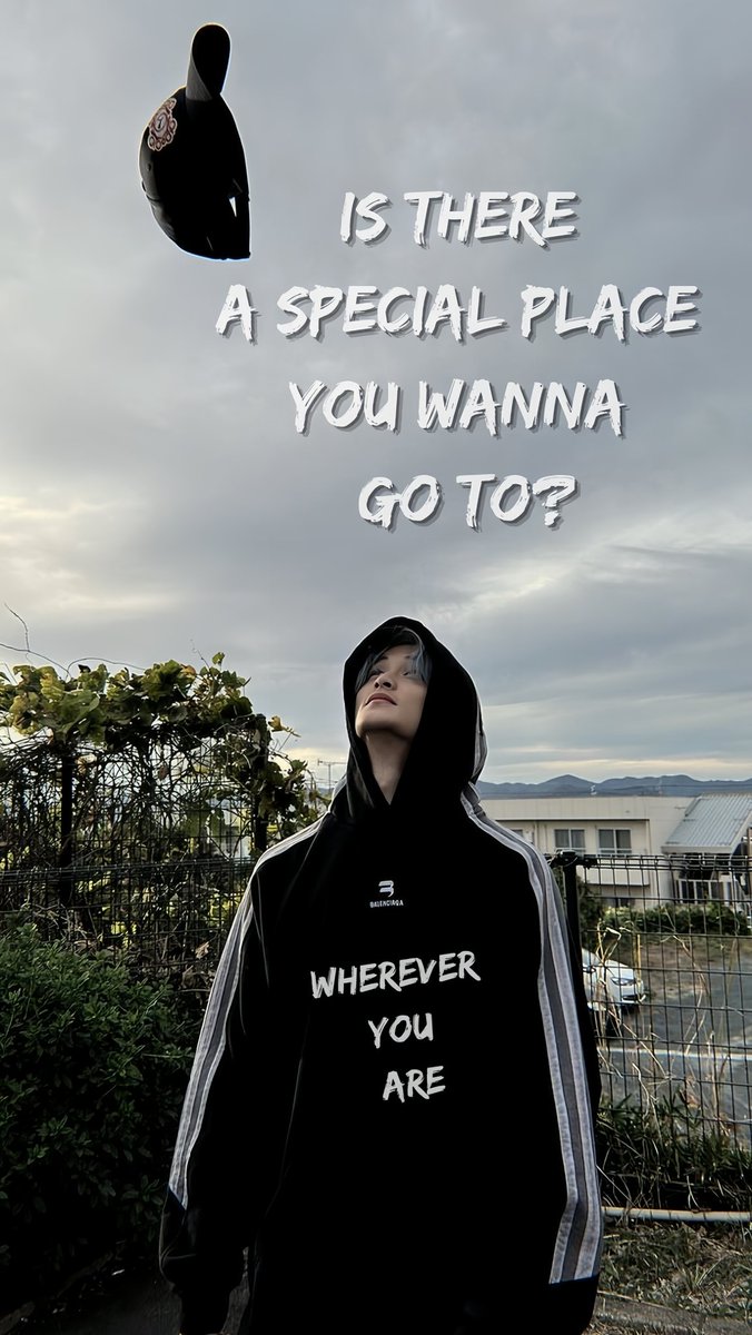 Is there a special place you wanna go to?
Wherever you are, Mark Lee, I’ll be right there supporting you—your music, your choices, everything. I’m always proud of you. thank you for everything, mark. I love you.