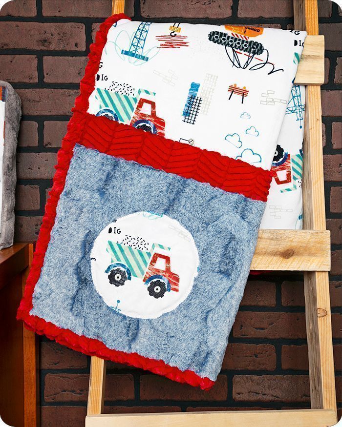 howarths63's tweet photo. Check out this #adorable #DemoDay #Truck #Construction Cuddle #kit #quiltkit,!  It's a #cozy and #soft #quilt made with #minkyu from Shannon Fabrics.  Perfect for #Babyshower and #Gifts for #babyboys.  Gets yours #today!   https://t.co/xV4xs6i5hx https://t.co/J01P31IVkG