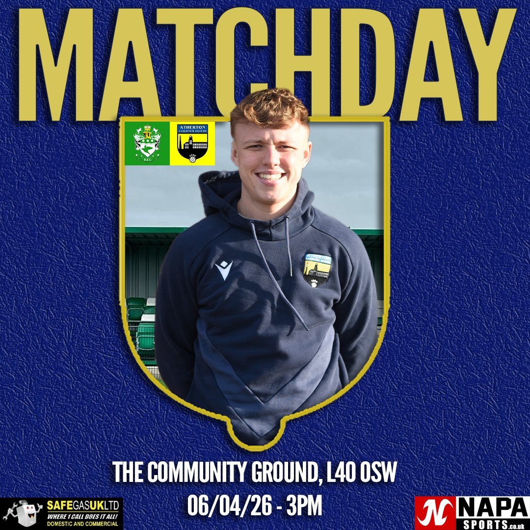AthertonLRFC's tweet image. Easter Monday in West Lancashire 🛣️

🆚 | @BurscoughFC1946 
🏆 | @nwcfl Premier Division 
🕒 | 15:00 (3PM)
🏟 | The Community Ground
📍 | L40 OSW 

#OneOfAKind