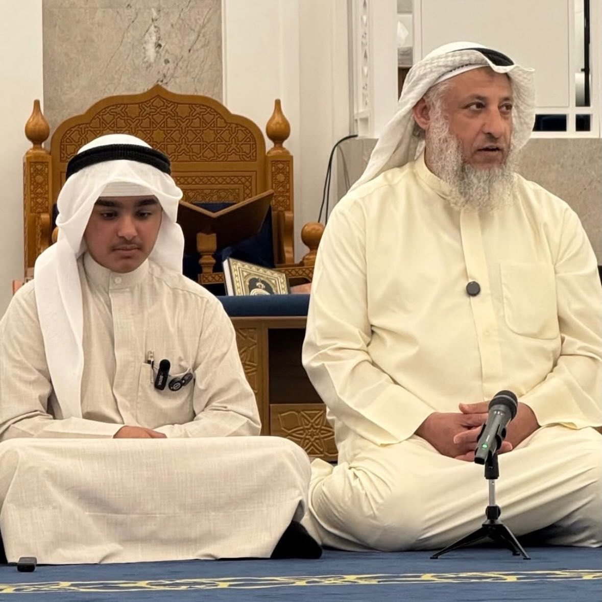 ahmad_alnufais's tweet photo. اجتمع العثمانان 😍
الشيخ عثمان الخميس معلمنا ووالدنا
وحبيبي عثمان الحداد
طالب العلم الحافظ المجتهد ..
حفظهما الله ونفع بهما https://t.co/iDjYgvImzo