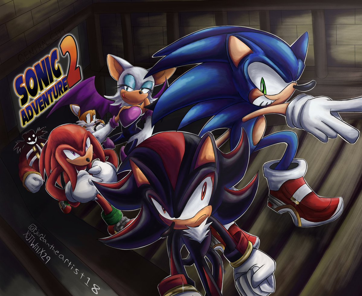 Sonic Adventure 2: Choose your story (recently replayed SA2, seen that Bleach pic &amp; got an idea)

#sonicadventure2 #sonicthehedgehog #shadowthehedgehog #sonicfanart