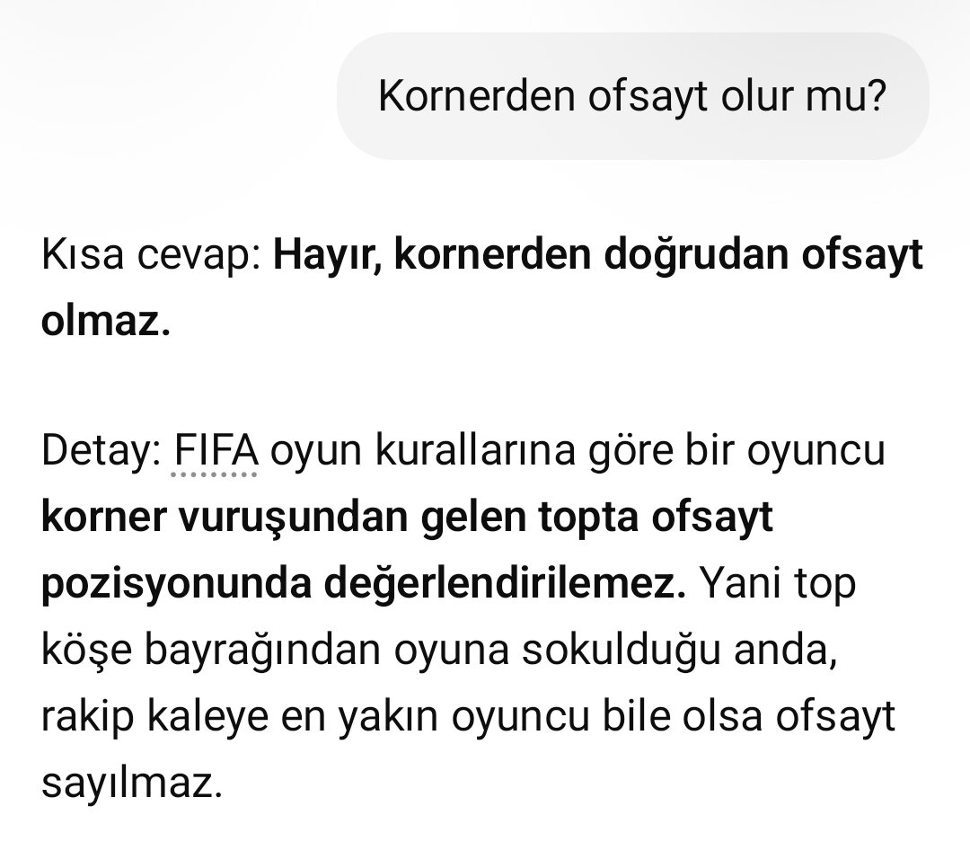orhon_esat's tweet photo. @averajdigital Kornerden ofsayt olur mu be?
Kaleye korner cizgisinden daha yakin bir cizgi yok ki?
Nasil ofsayt olabilir?
Buz gibi golü saymadi herif https://t.co/xdMLzz0XXR