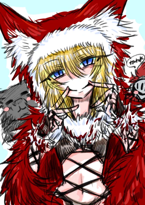 #このタグをみた人はド正面イラストを貼る