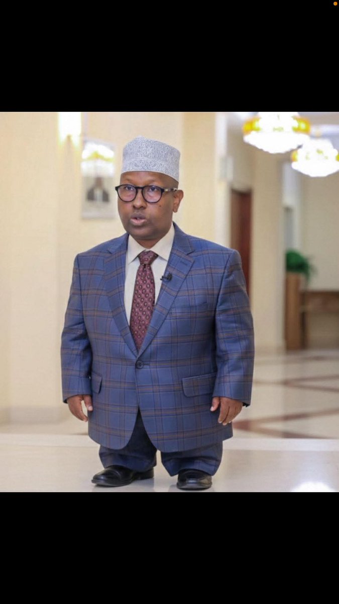 SafiaYasin's tweet photo. This midget, looter from 1991 Mooryaan thugs remnants @AhmedMoFiqi pretends to be a government official when he is NOTHING but a thug leading looters of the Baidao city.

I was told that the locals are arming themselves to defend themselves from this looter and his mafia boss @HassanSMohamud