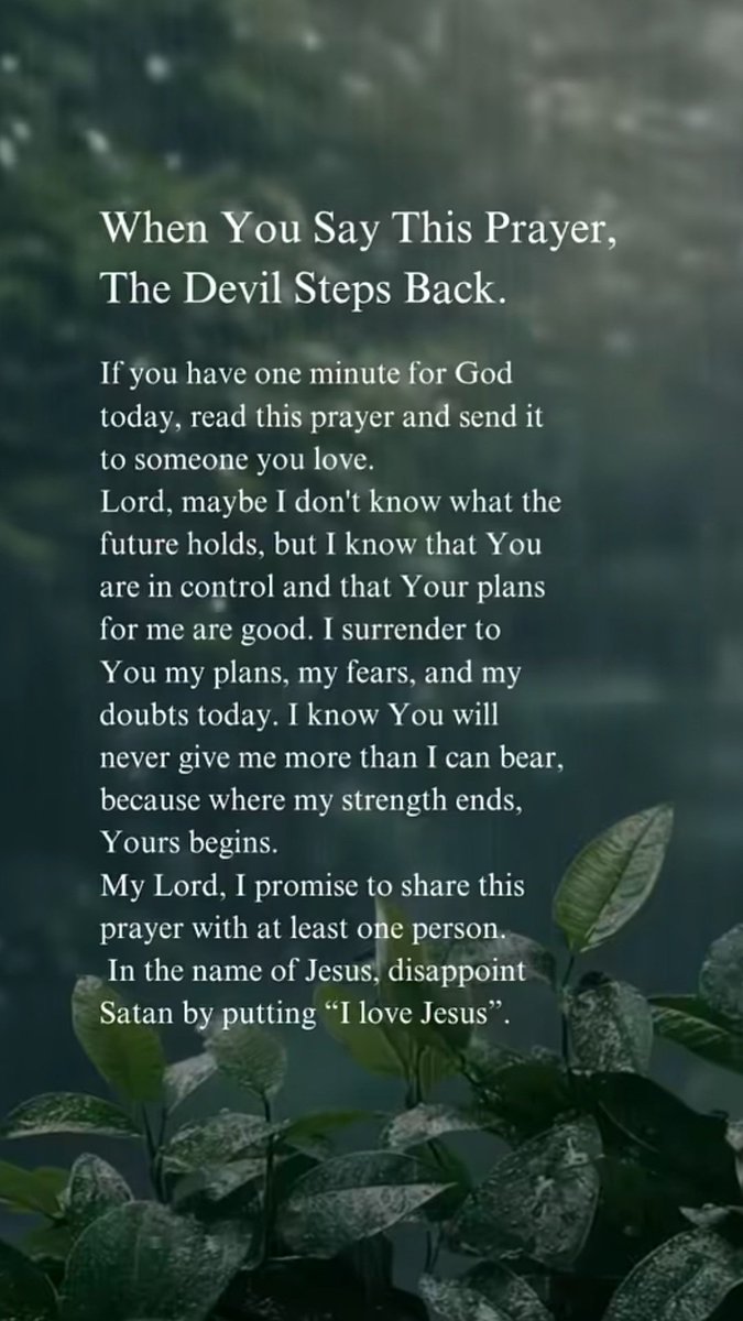 Stay with God tweet media
