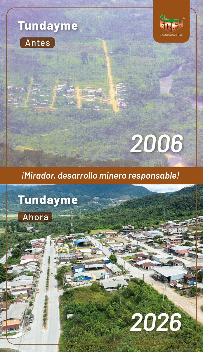 EcuaCorriente S.A. tweet media