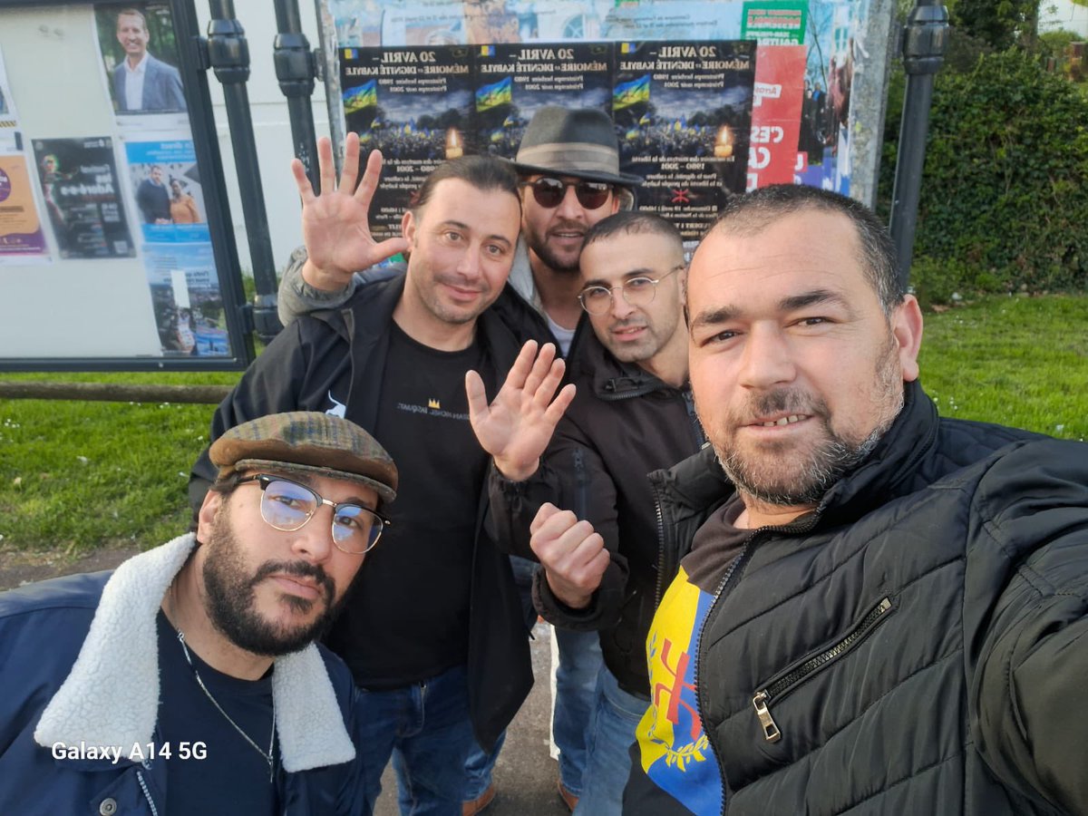 ABellabbaci's tweet photo. 📢 Campagne d’affichage – Marche du Peuple Kabyle à Paris

La campagne d’affichage commence dès aujourd’hui !

➡️ Rendez-vous le 19 avril pour une marche historique !
De Nation à Bastille – 14h

#Kabylie #MarcheKabyle #Paris19Avril #NationBastille #Liberté #Dignité #PeupleKabyle https://t.co/0Xavue8vev