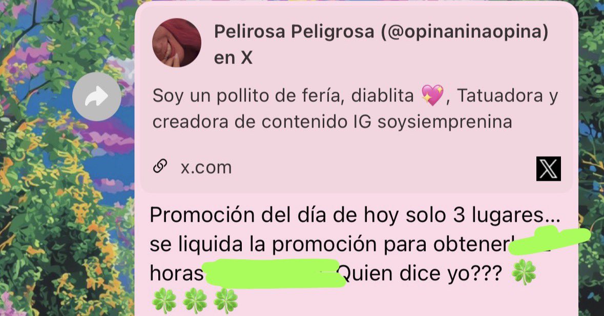 Pelirosa Peligrosa tweet media