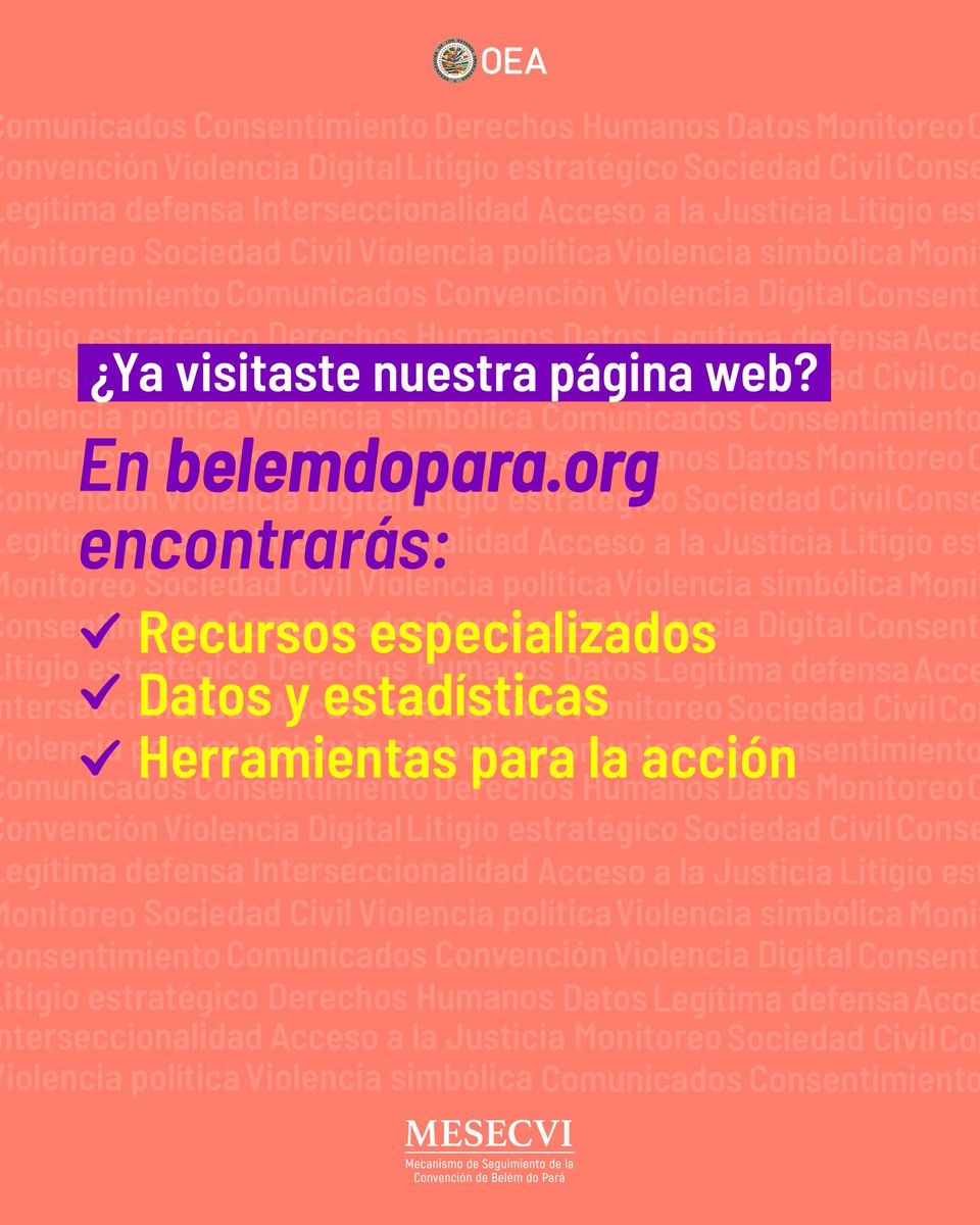 MESECVI-OEA CEVI tweet media