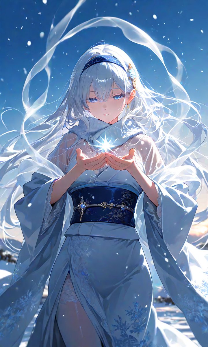 Inner_Garden_'s tweet photo. まだいらしてた?…天雪御月様…
「あらっ…まぁ…今度は蒼き炎霊狐の精霊さんね…レアな精霊さんじゃない…この子たちは貴女を守ってくださってるのよね!…でも、雪乃嬢ちゃんには必要ないわねー…せっかくですが、お帰りいただきましょう♪…」
#YukiGirlMother #お雪の母 #HeavenlyMaiden #天女 https://t.co/vOw1d9T80T