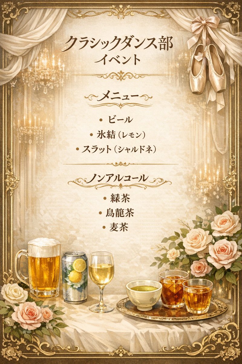 classicdance11's tweet photo. クラシック社交ダンス部
1st Dance Party
in WASUKA

どなたでもお気軽にご参加ください！

――――――――――

参加費：無料
ソフトドリンク・アルコール飲み放題※持込み可
⚠女性限定
・当日は初心者講習あり

日時：4月26日(日)
17時〜19時

会場：BAR WASUKA
東京都新宿区歌舞伎町2-22-1アイトスビル B1 https://t.co/S2L3EVMPuh