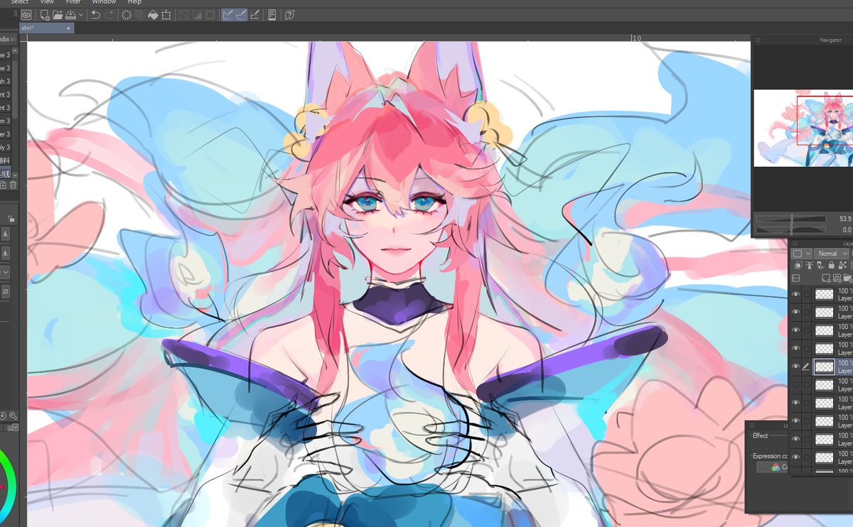 Fleurdxlin's tweet photo. SB Ahri https://t.co/9gkW6k5L8c
