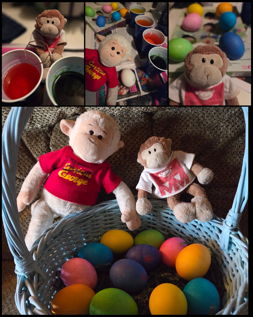 George and I hope you had an egg-cellent Easter!