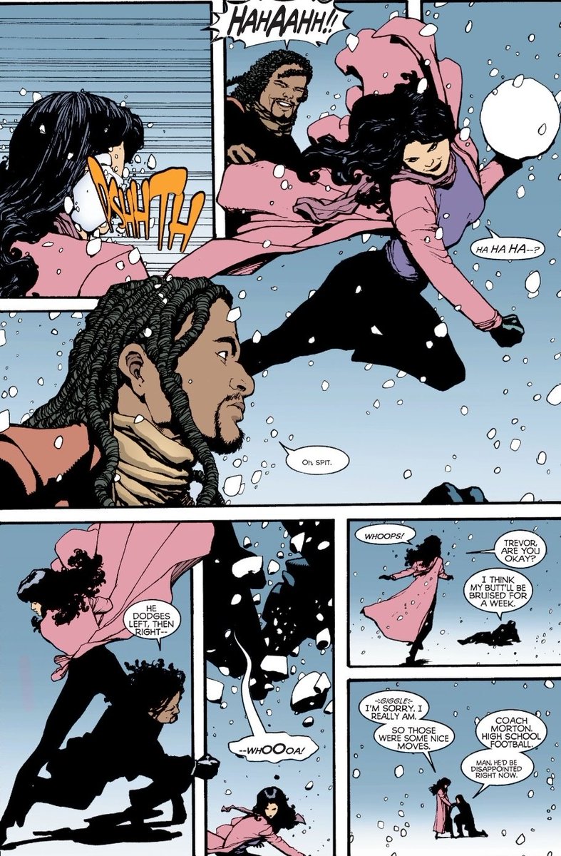 aw they're cute :) trevor is my favorite love interest diana has had so far