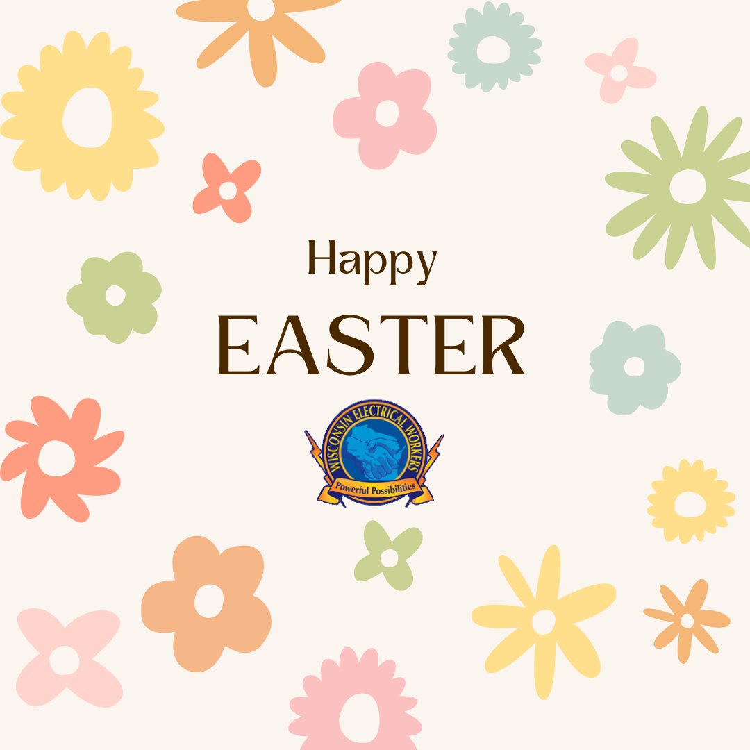WiElectWorkers's tweet image. #HappyEaster #Easter2024 #CelebrateSpring