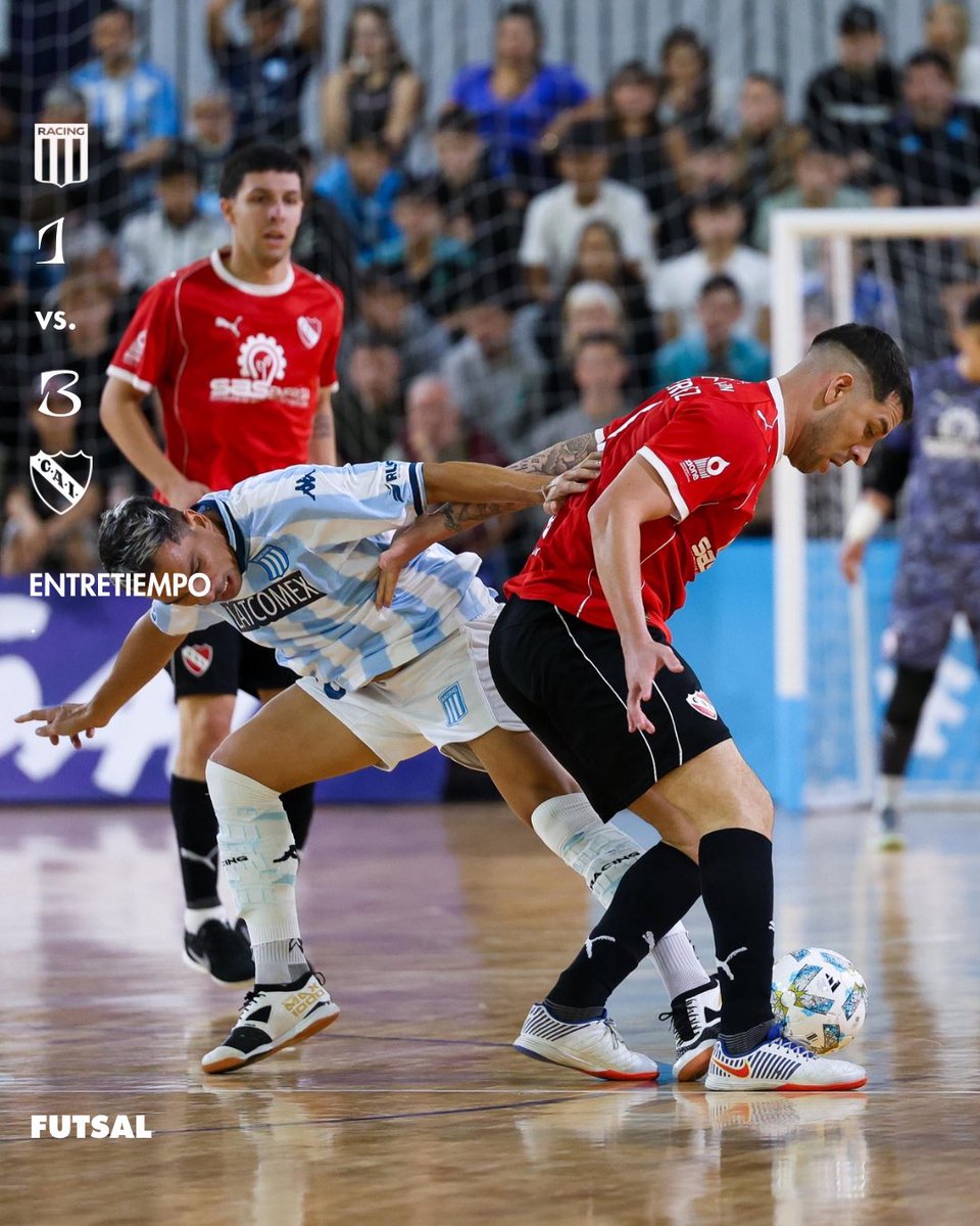 ¡Al entretiempo en ventaja!

Con goles de Óscar Fernández, Gabriel Martínez y Biagio Russo, #Indepebdiente le gana a Racing 3 a 1.

#TodoRojo 🔴