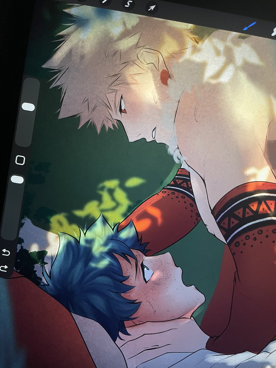 OhShiDraws's tweet image. I’m anxious to mess up his tattoo, but heyyy progress #wip