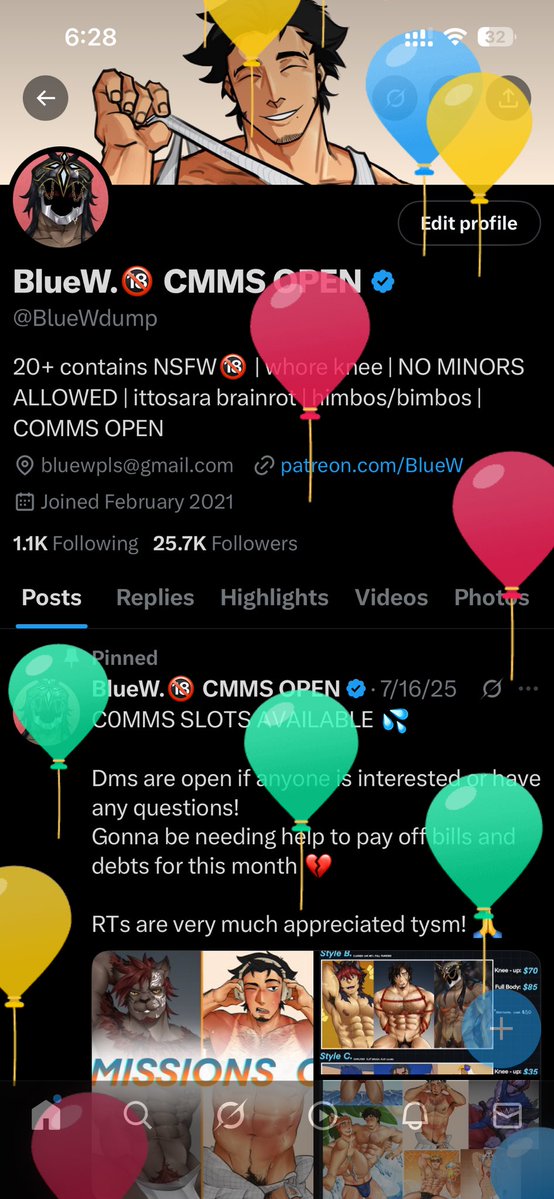 BlueW.🔞 CMMS OPEN tweet media