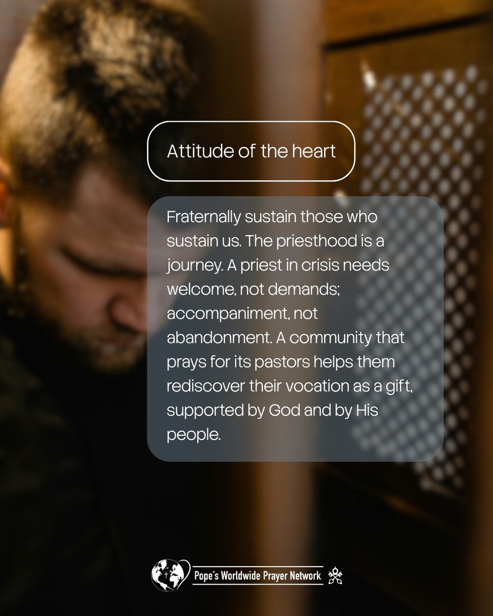clicktopray_en's tweet photo. By incorporating these attitudes, you can transform your daily life through prayer and action for the challenges facing humanity.

Pray together, change the world. 🔗 Find out more here: https://t.co/fWM5qGhG38     

#PrayTogether #ClickToPray #PopesPrayerNetwork https://t.co/YfOt8VcslN