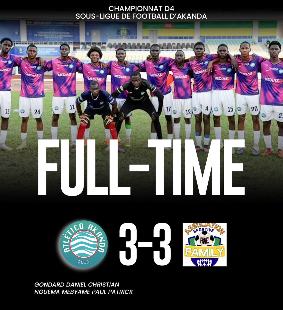 Atlético Akanda tweet media