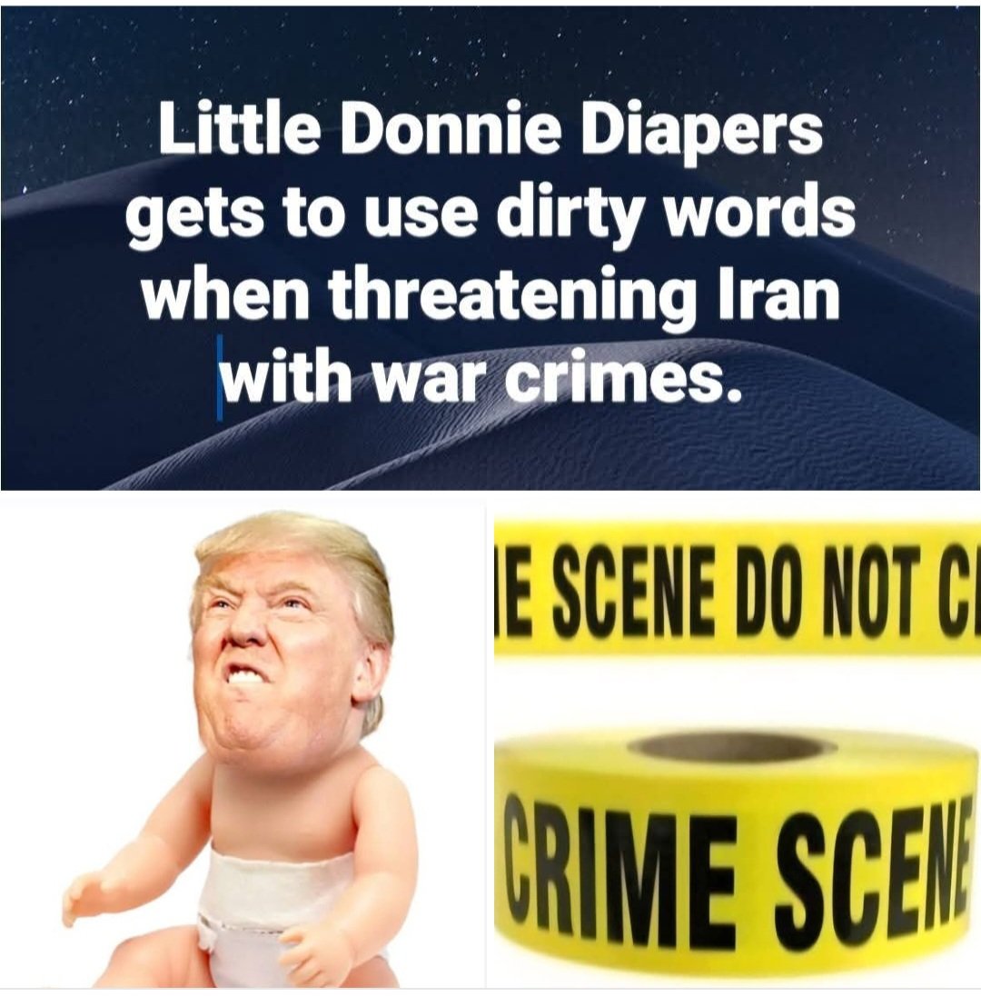 OhJack17's tweet photo. "You @#$&amp;ing mother@#$&amp;ers are @#$&amp;ing going back to the 
@#$&amp;ing Stone Age!" giggled America's White House infant.

(Courtesy of the nakedly-partisan and not-even-close-to-reliable https://t.co/PQ3qIgLZ3t) https://t.co/6r1wPKfzRz