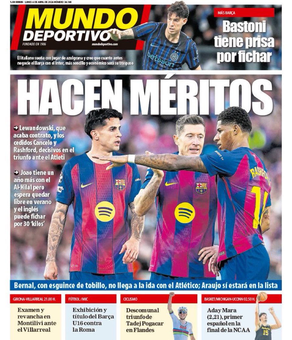 Actualité - Barça tweet media