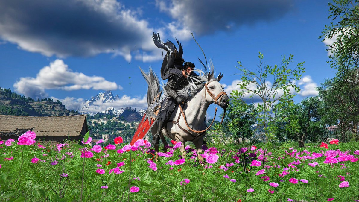 おはようございます！

週末は、仲間を探すのと拠点の拡張に勤しんでおりました✨
なんか急に暖かくなって来ましたね
今週も適度に頑張ってまいりましょ〜☺️
#紅の砂漠
#CRIMSONDESERT