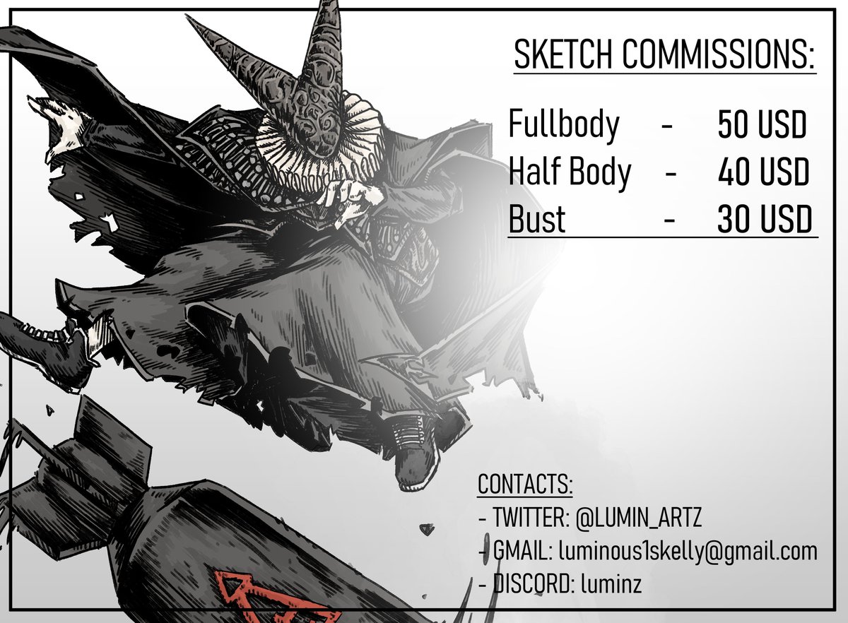 ḺטՊϊп - Sketch Commissions OPEN tweet media