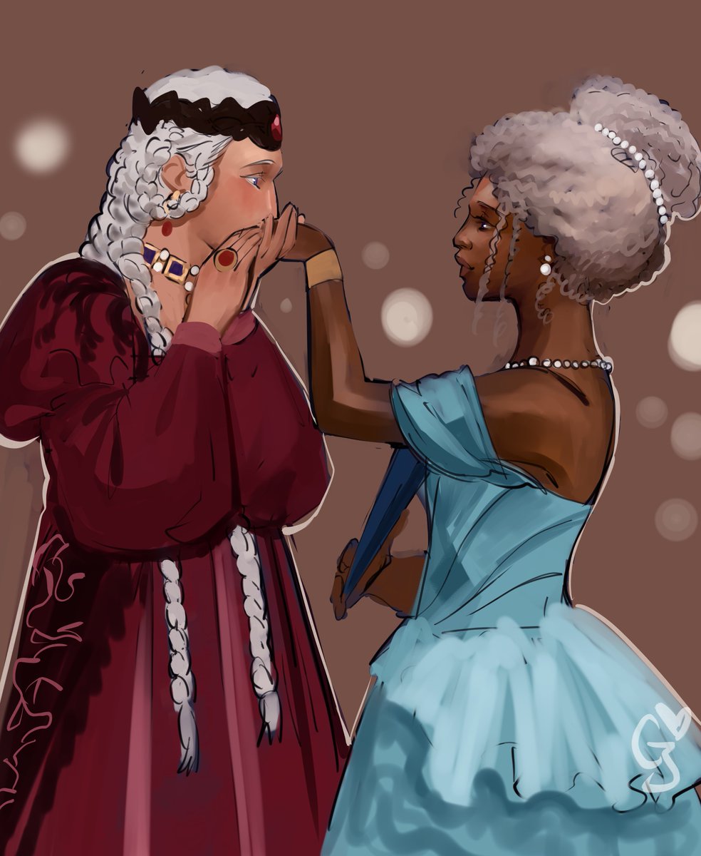 Rhaenyra x Laena KOFI REQUEST! <3