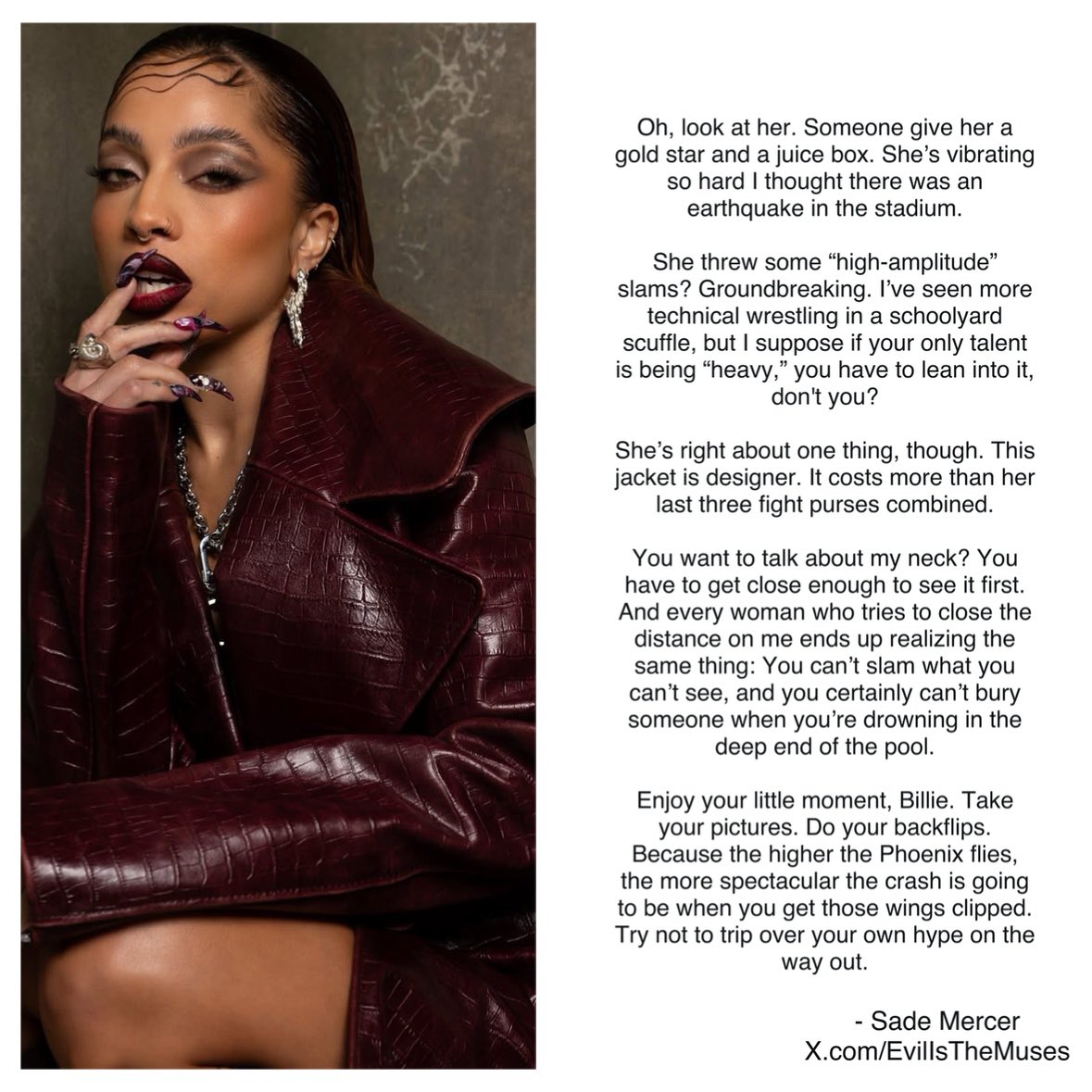 Jess Muses. tweet media