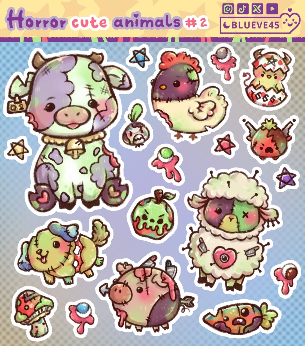 Granjita zombie cute 🐄🧟‍♀️💚
8.000 COP (~3 USD)… y vienen más 👀✨