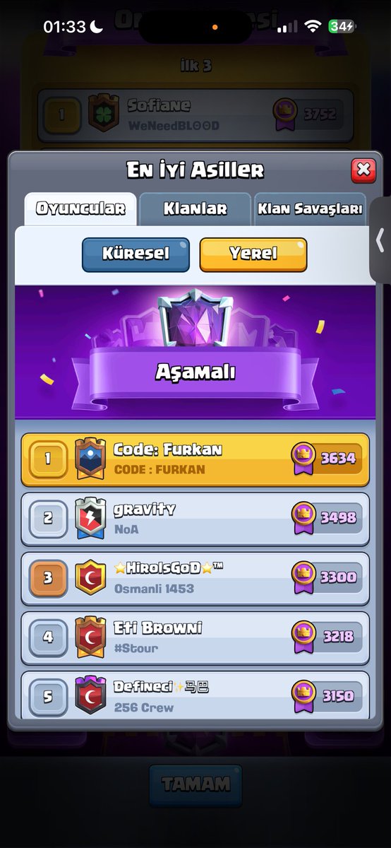 FurkanArabacı CR tweet media