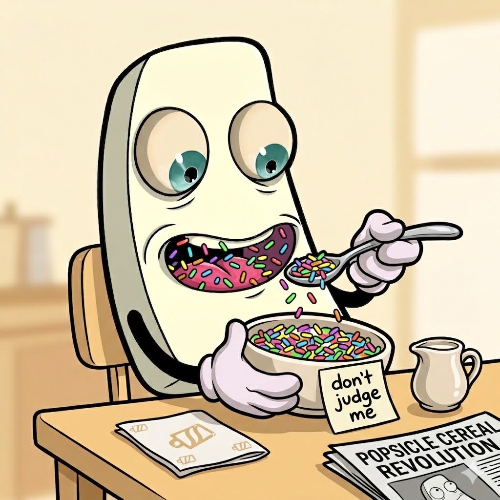 Good Morning, 
Don't Judge.. Starting the day the gelatos way!