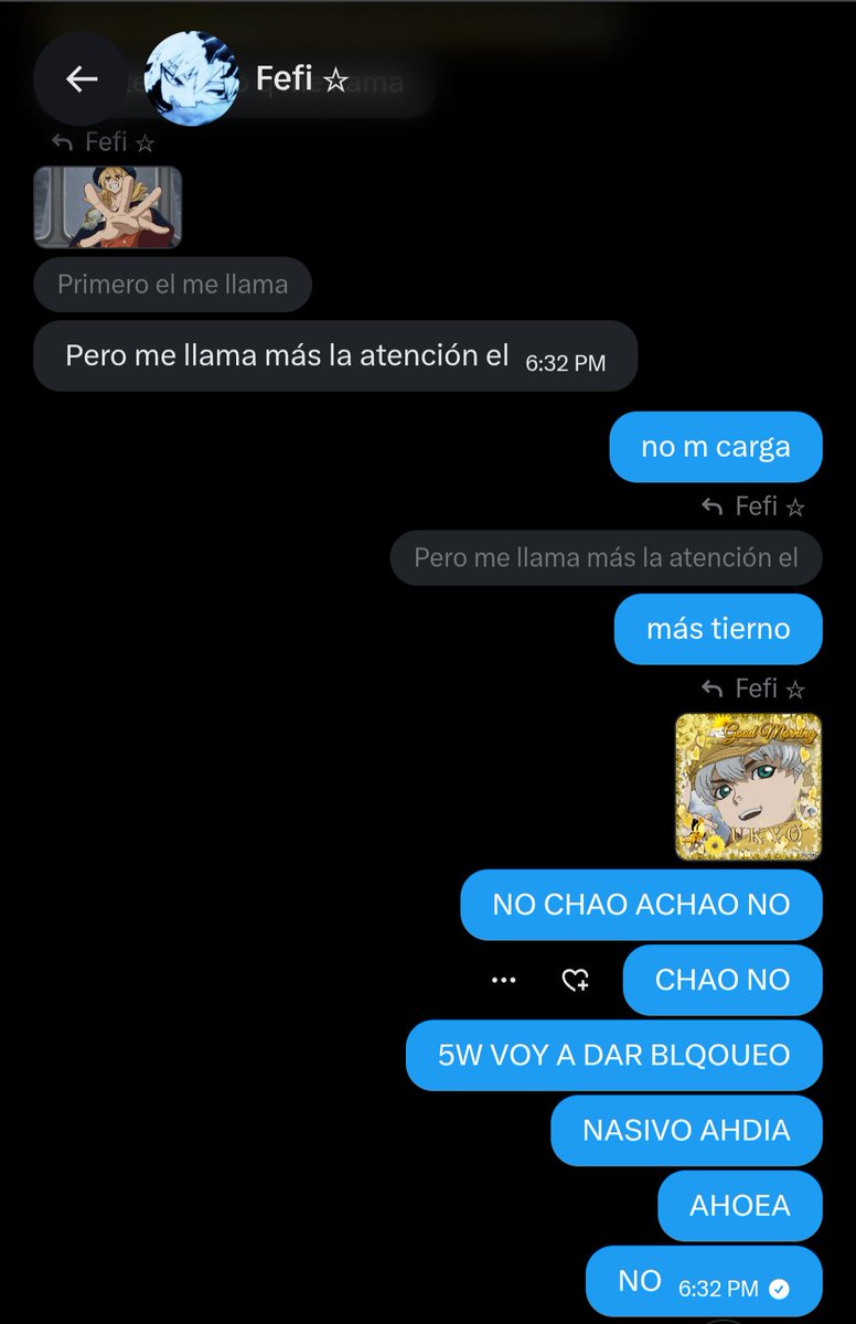 me acaba de dar un ataque de CELOS INMENSOS, UKYO ES MÍO