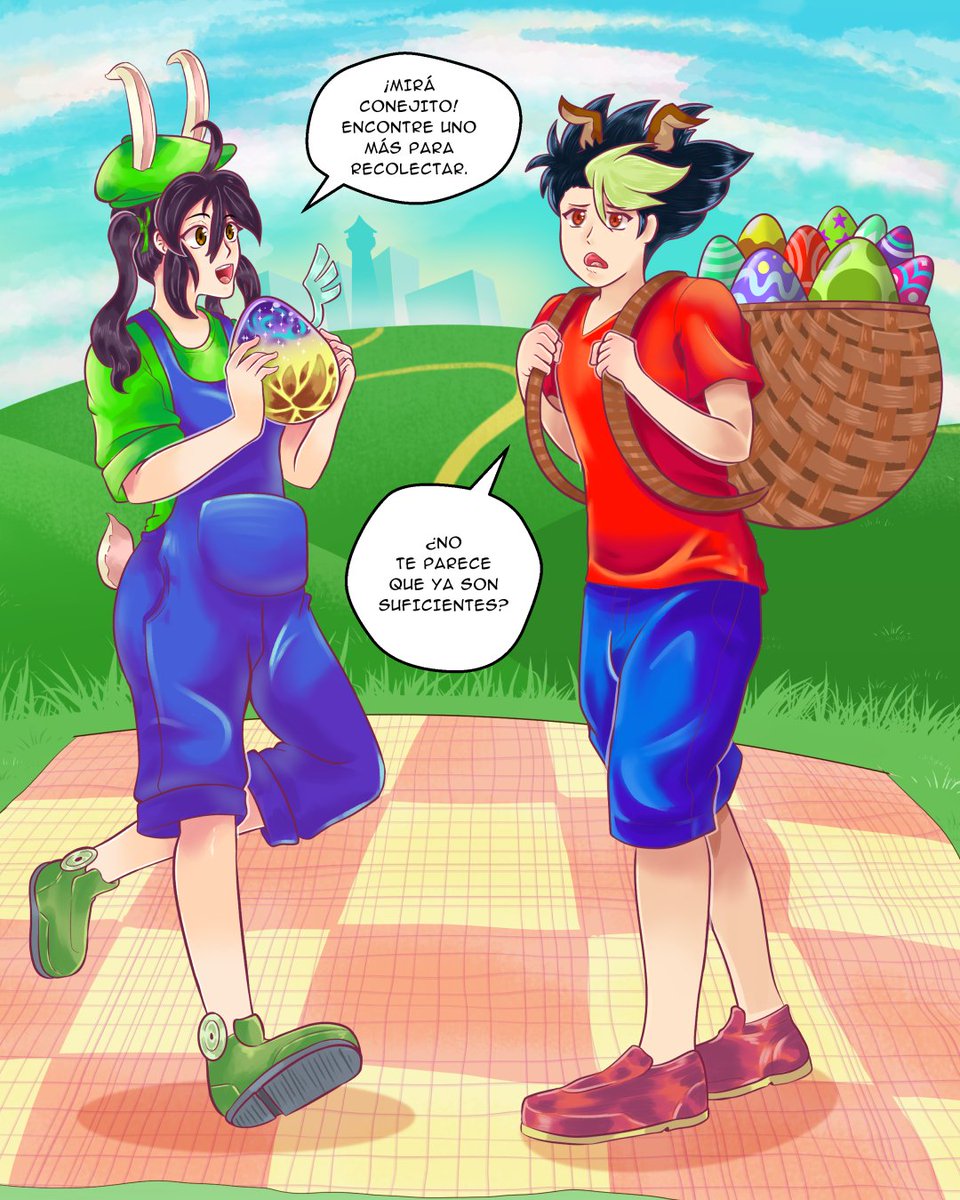 🐰 FELIZ PASCUA!! 🍫
- Mirá Conejito, este es super especial. Tiene una ala y tiene una galaxia adentro. ¿Qué sorpresa habrá ahí adentro??