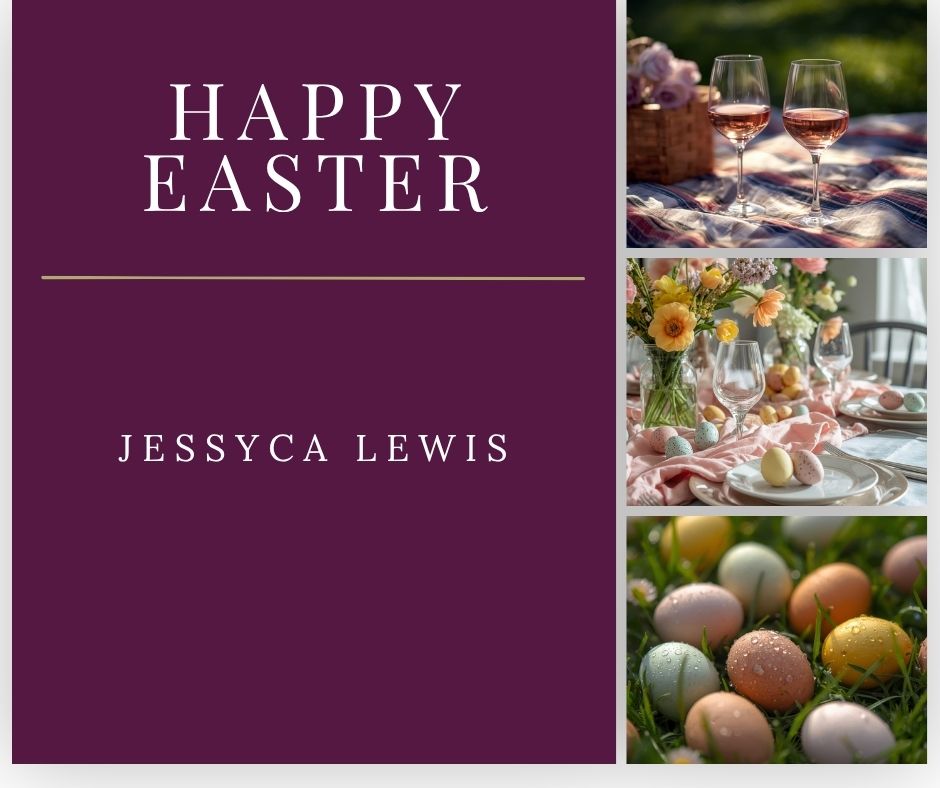 JessycaLewis's tweet photo. It's #Timetowine with @JessycaLewis 
Happy Easter
A time for renewal, gathering, and savoring life’s sweetest moments. https://t.co/WXjdyqMo7u