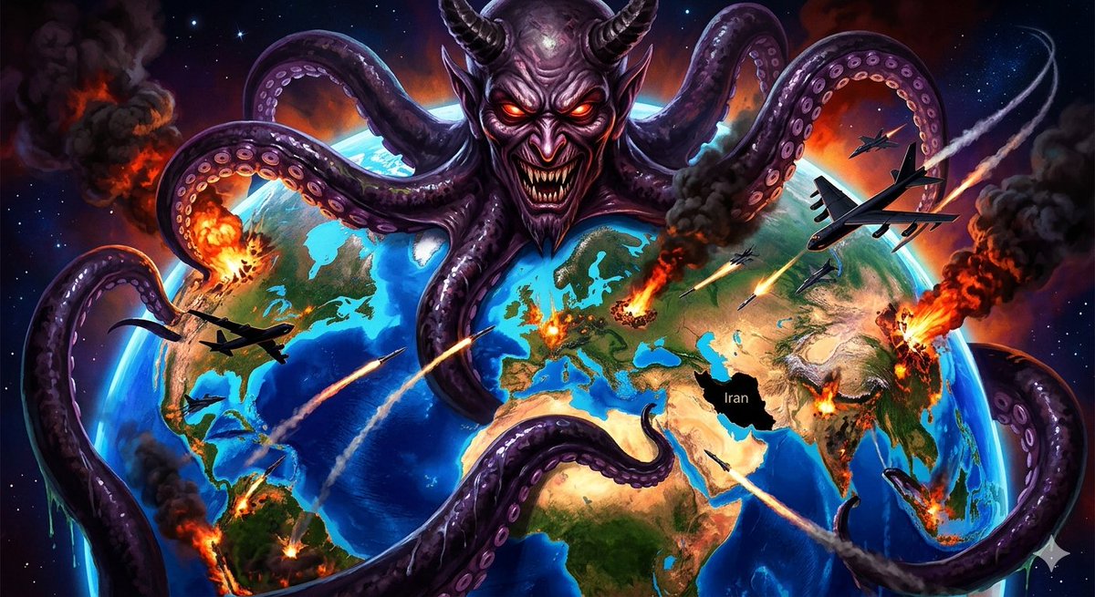 The worst US president in history, Trump,is losing the war with Iran, sparked by US-Israeli oil greed,and what does he do on Easter Sunday?He uses words of death and destruction, the very words dear to the devil,his only god! Will he ever pay for the harm he's doing to the world?