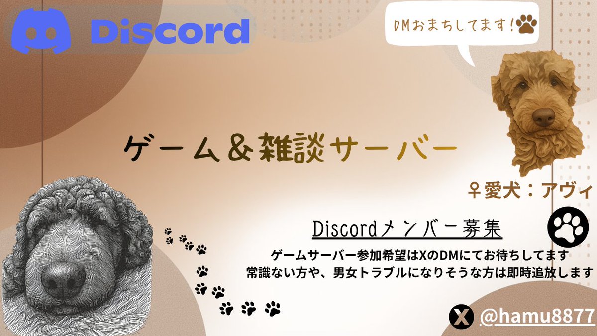 ハム-愛犬アヴィ tweet media