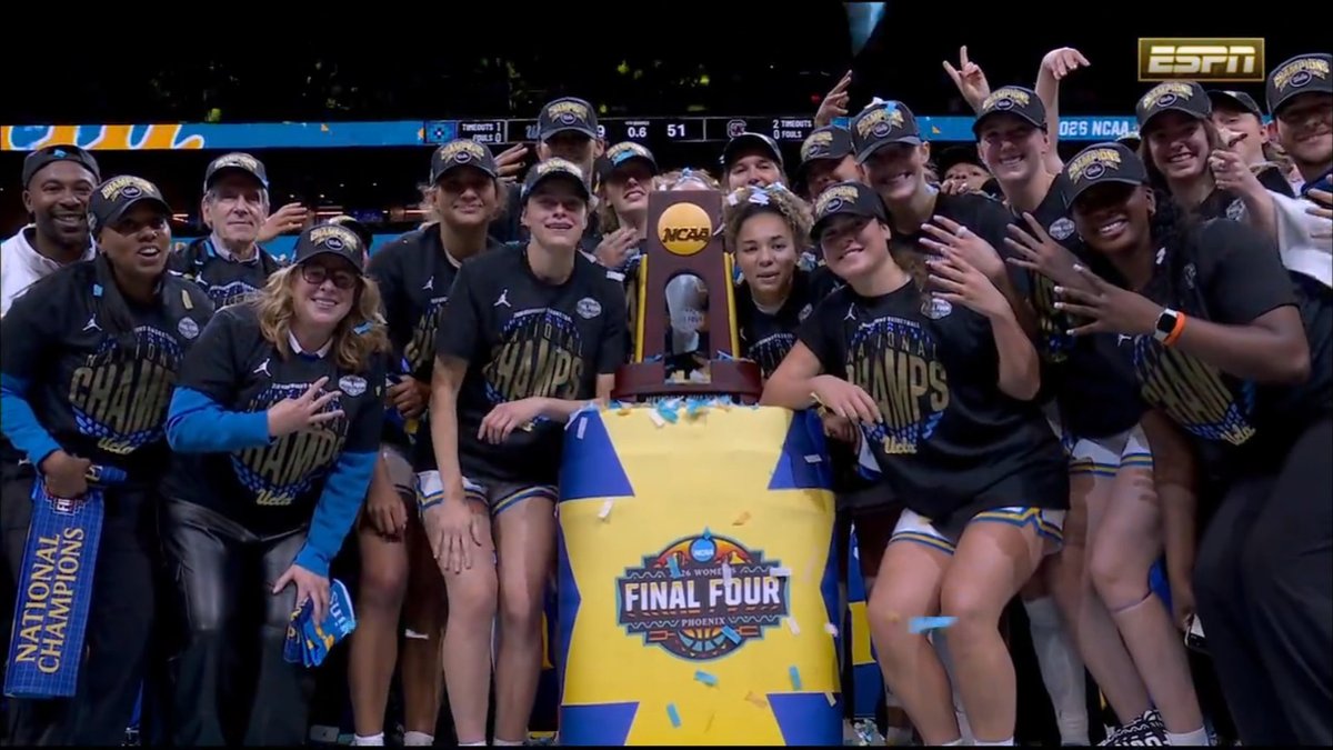 Charlisse Leger-Walker capped her immaculate college career with an NCAA championship with UCLA

First kiwi woman to win an NCAA Div1 championship and second NZer overall following Jack Salt with Virginia in 2019

The WNBA Draft happens next week, by the way...