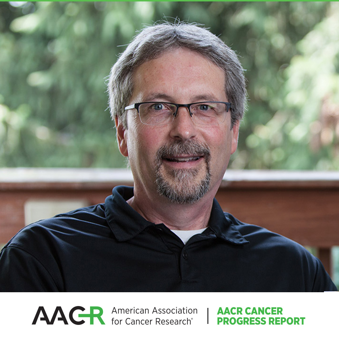 AACR's tweet photo. When Bill's head and neck cancer spread and he was given a year to live, he turned to a clinical trial of an investigational cancer immunotherapy. During #HeadandNeckCancerAwarenessMonth, read Bill's story in the AACR #CancerProgressReport: https://t.co/FRwFmO0QmI https://t.co/gvmemAJHeL