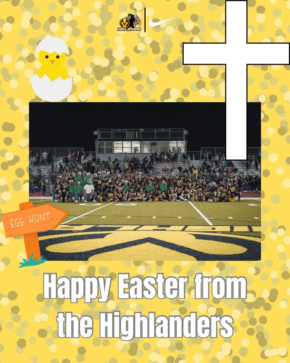 BigMac_Football's tweet photo. Happy Easter Highlander Nation💛💚🖤
#GoMac https://t.co/FLsIfyQH3z