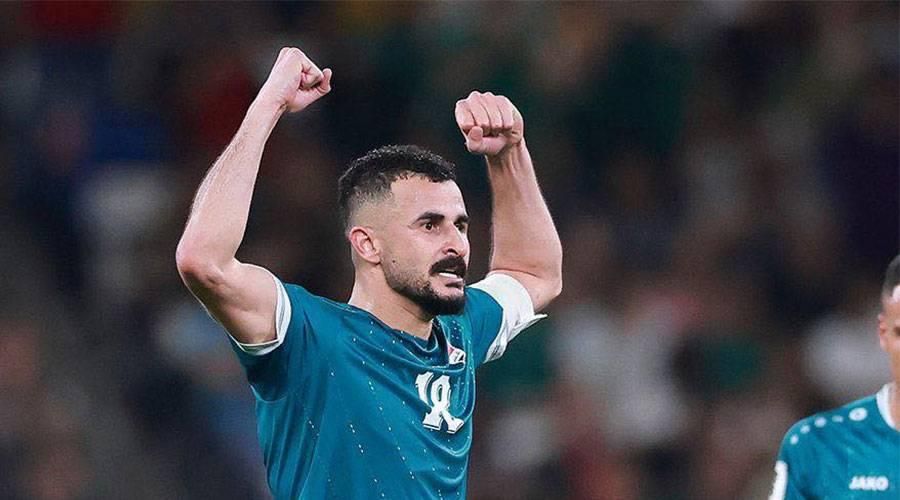 مساحة الكرة العراقية tweet media