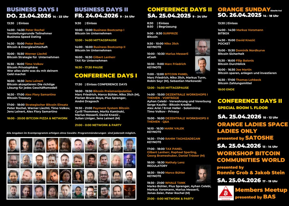 Swiss Bitcoin Conference tweet media