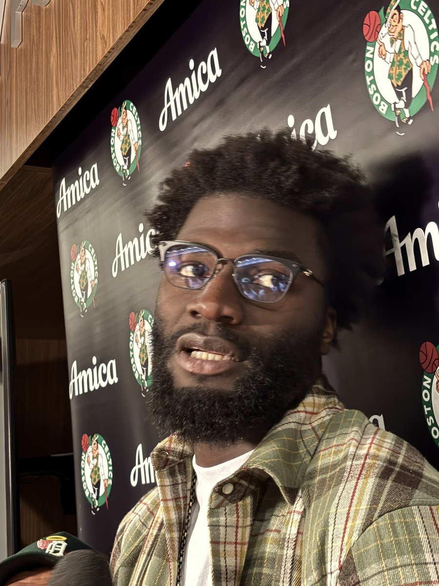danield1214's tweet photo. I asked Neemias Queta about Jaylen Brown throwing his name in the ring for Most Improved Player and if he’s thought about winning the award. He gave a good, honest answer:

“Yeah, I think about it all the time. I feel like I made a made a good case for it, but like we said, there's stuff that we can't control. At the end of the day, I'm just helping the team win, and that's my main goal. Obviously, that's secondary, the Most Improved, but just glad I'm helping my teammates getting to the spot we're at right now. And whether I want it or I don't want it, it's not gonna change, change my perspective and the approach I take every night.”