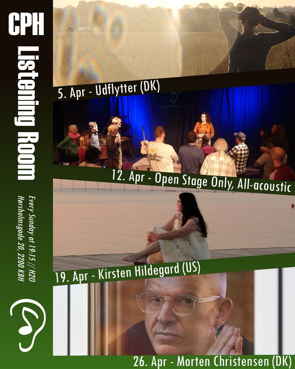CPH Listening Room - now also @ clroom.bsky.social tweet media