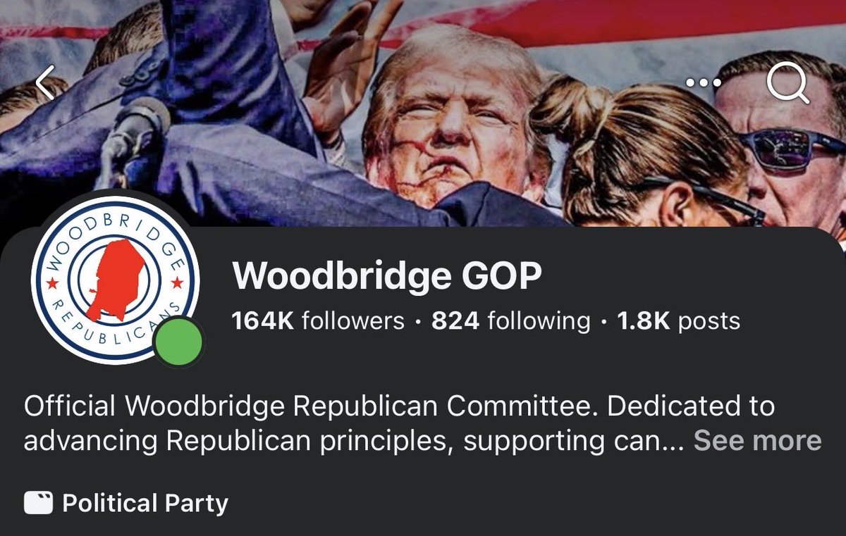 Woodbridge GOP tweet media