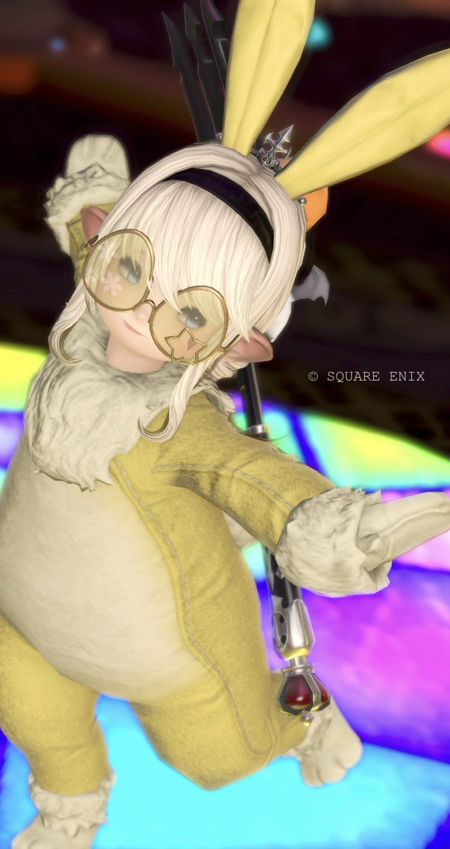 おはーよ🐇⸒⸒〰︎❤︎

#おはララ #FF14 #ララフェル